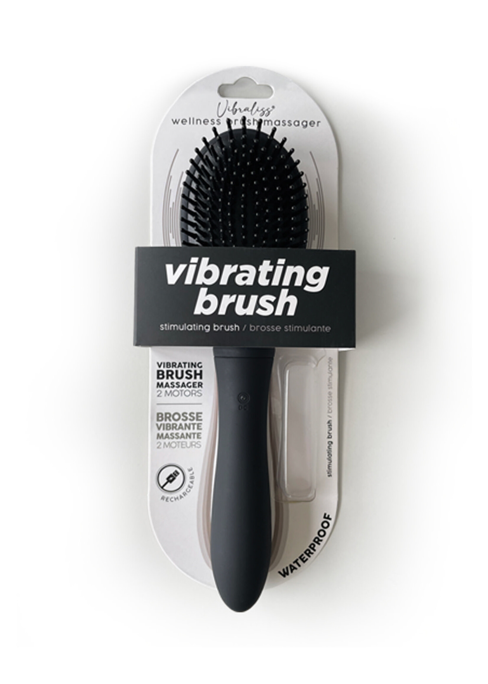 Vibraliss Vibrating hairbrush vibraliss black