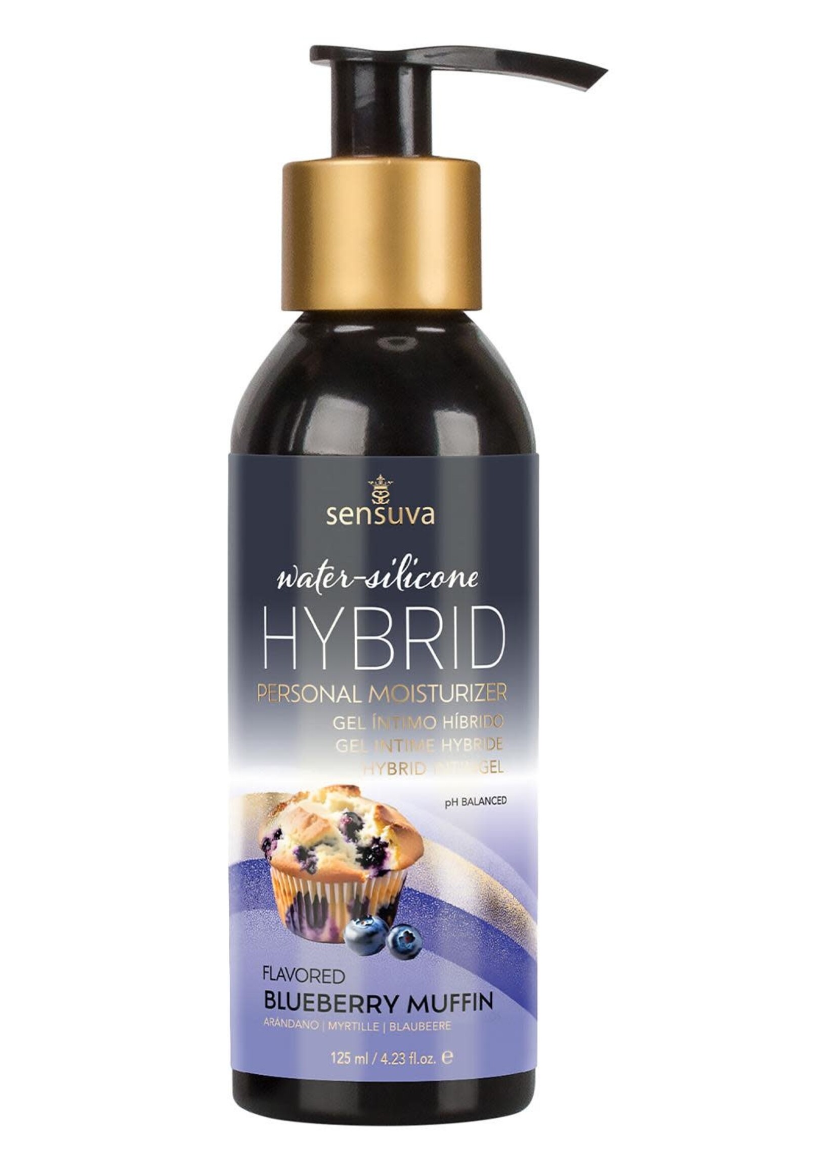 Sensuva Hybrid personal moisturizer -  blueberry muffin 125Ml