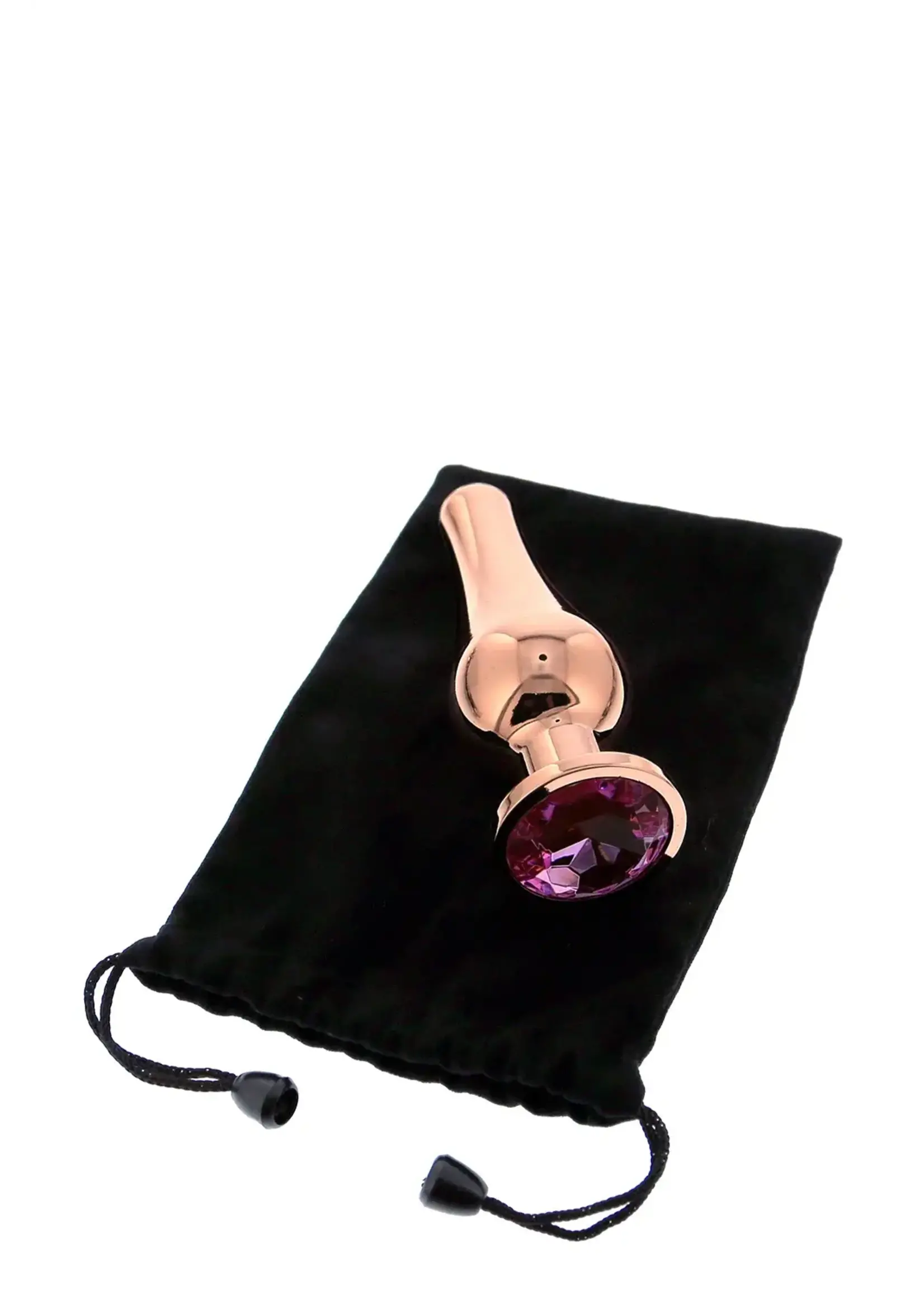 Dream Toys Gleaming love rose gold pleasure plug small