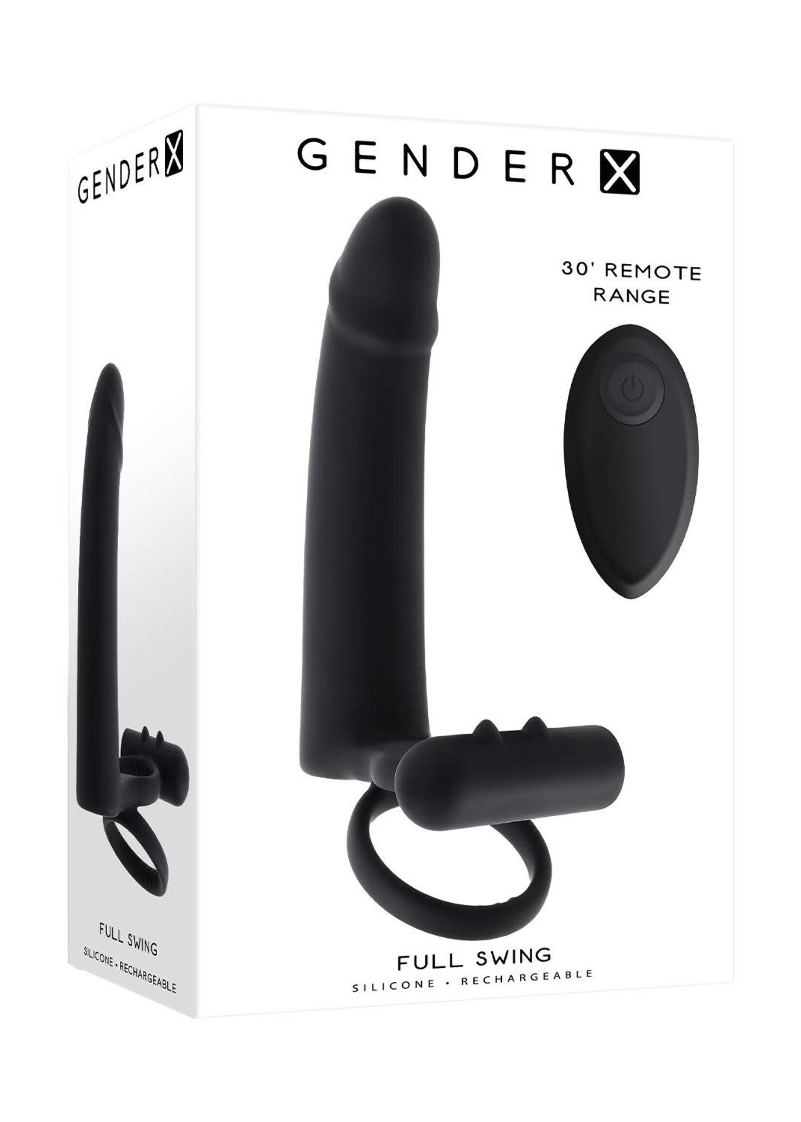 Evolved Dildo with cockring Black