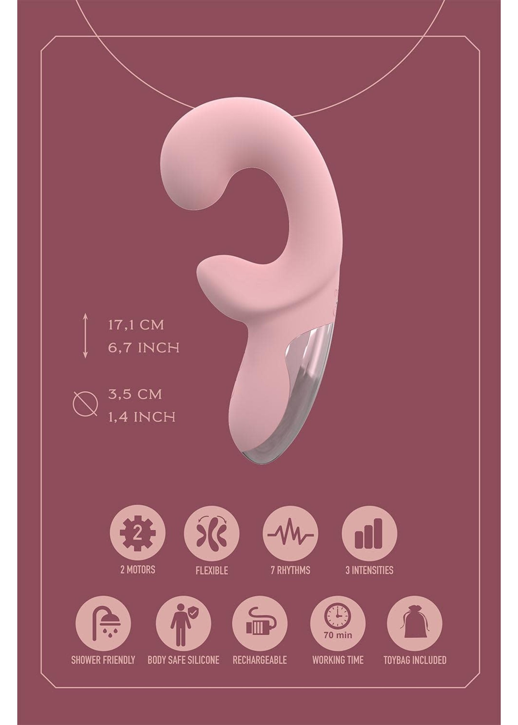 Dream Toys Flexible duo vibrator