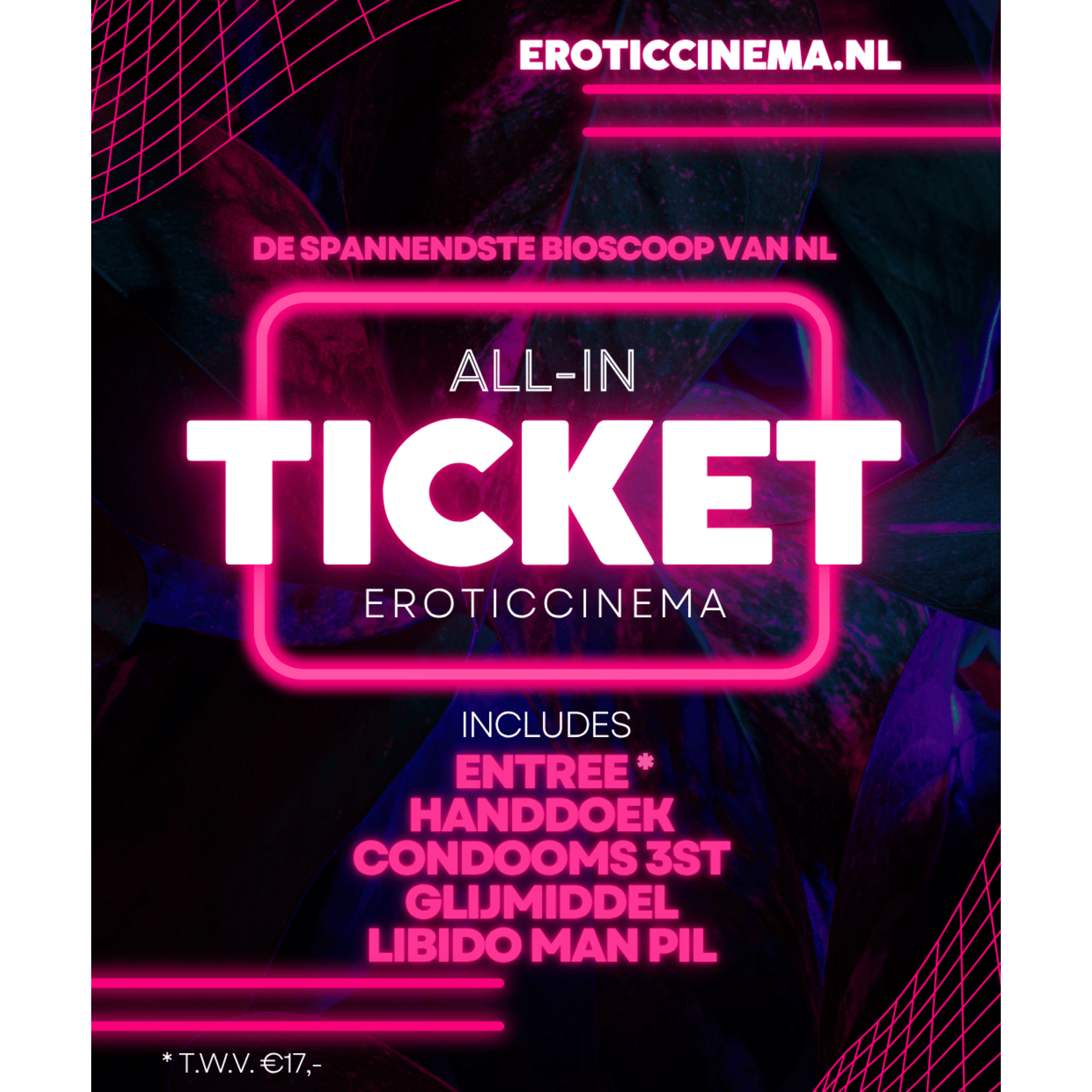 Cinema ticket ALL-IN - ONLINE