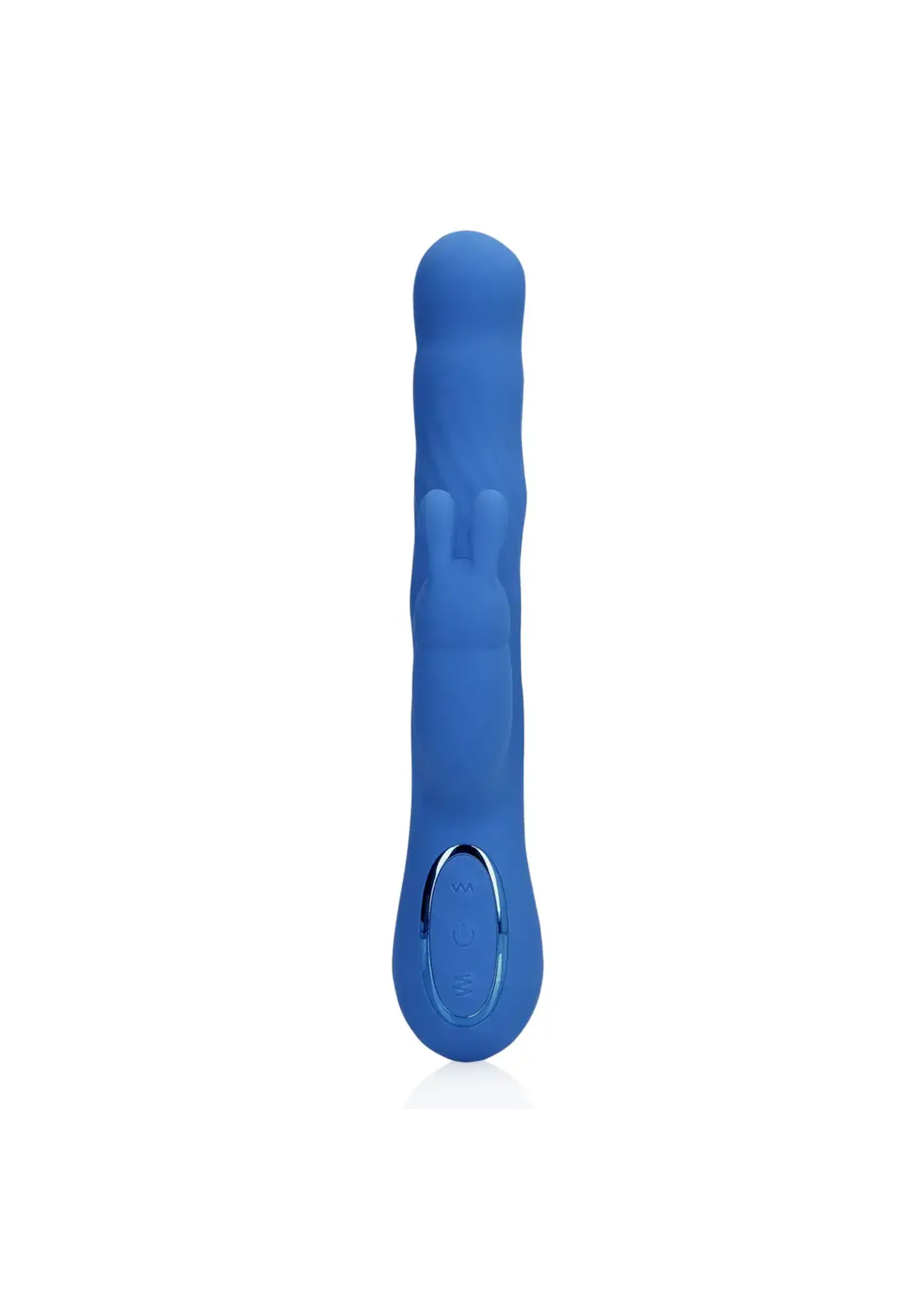 Loveline by Shots Wiggle rabbit vibrator Jetset Blue