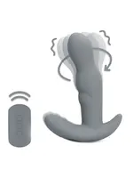 Loveline by Shots Rotating prostate stimulator with remote control Gotham Grey