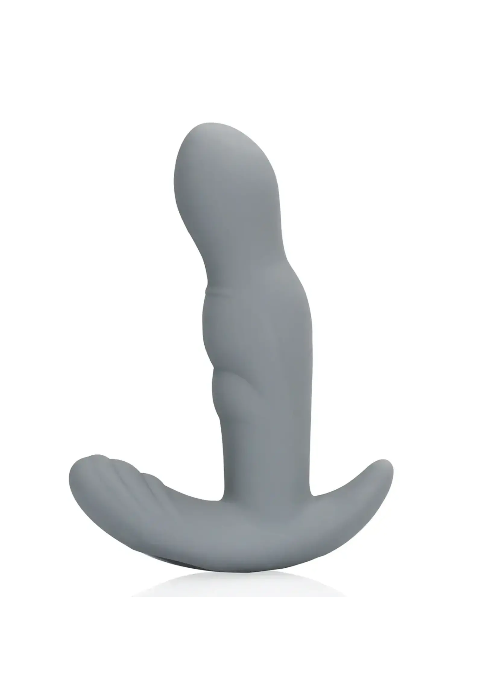 Loveline by Shots Rotating prostate stimulator with remote control Gotham Grey