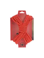 Ouch! Polyester bondage rope 10 m - Red