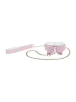 Ouch! Collar & leash Paris pink