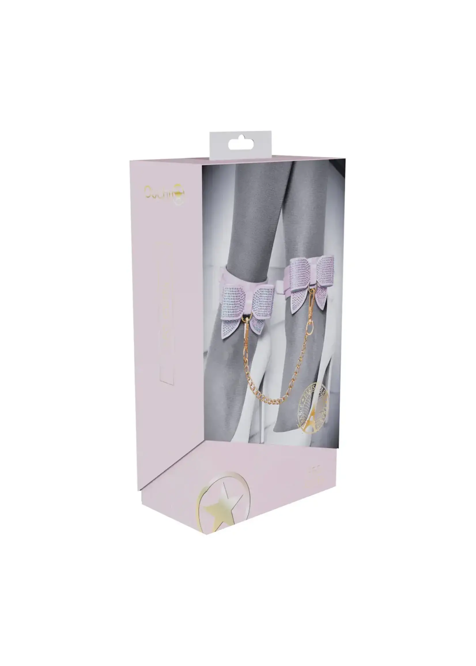 Ouch! Leg cuffs Paris pink