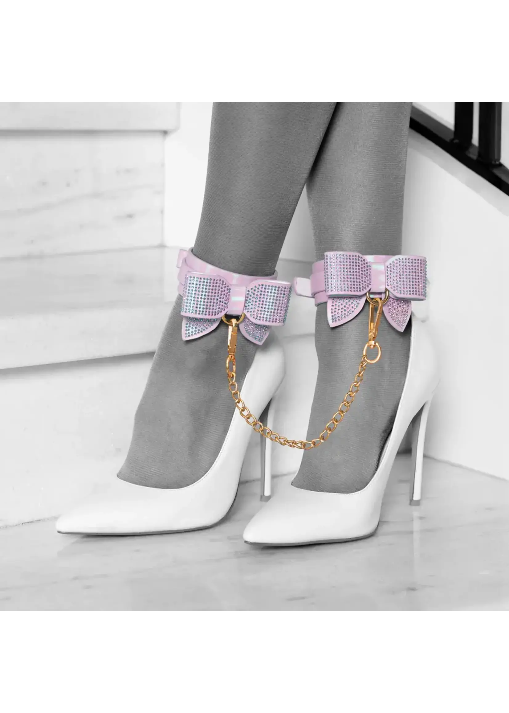 Ouch! Leg cuffs Paris pink