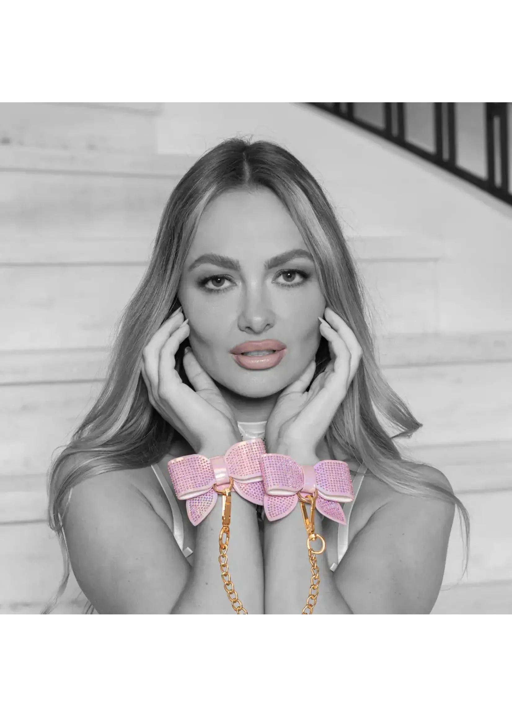 Ouch! Hand cuffs Paris pink