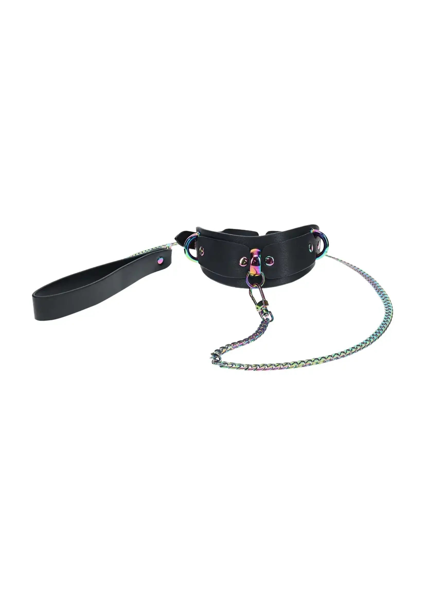 Ouch! Collar & leash Venice Black