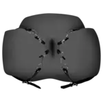 Ouch! Labia spreader with clamps - Black