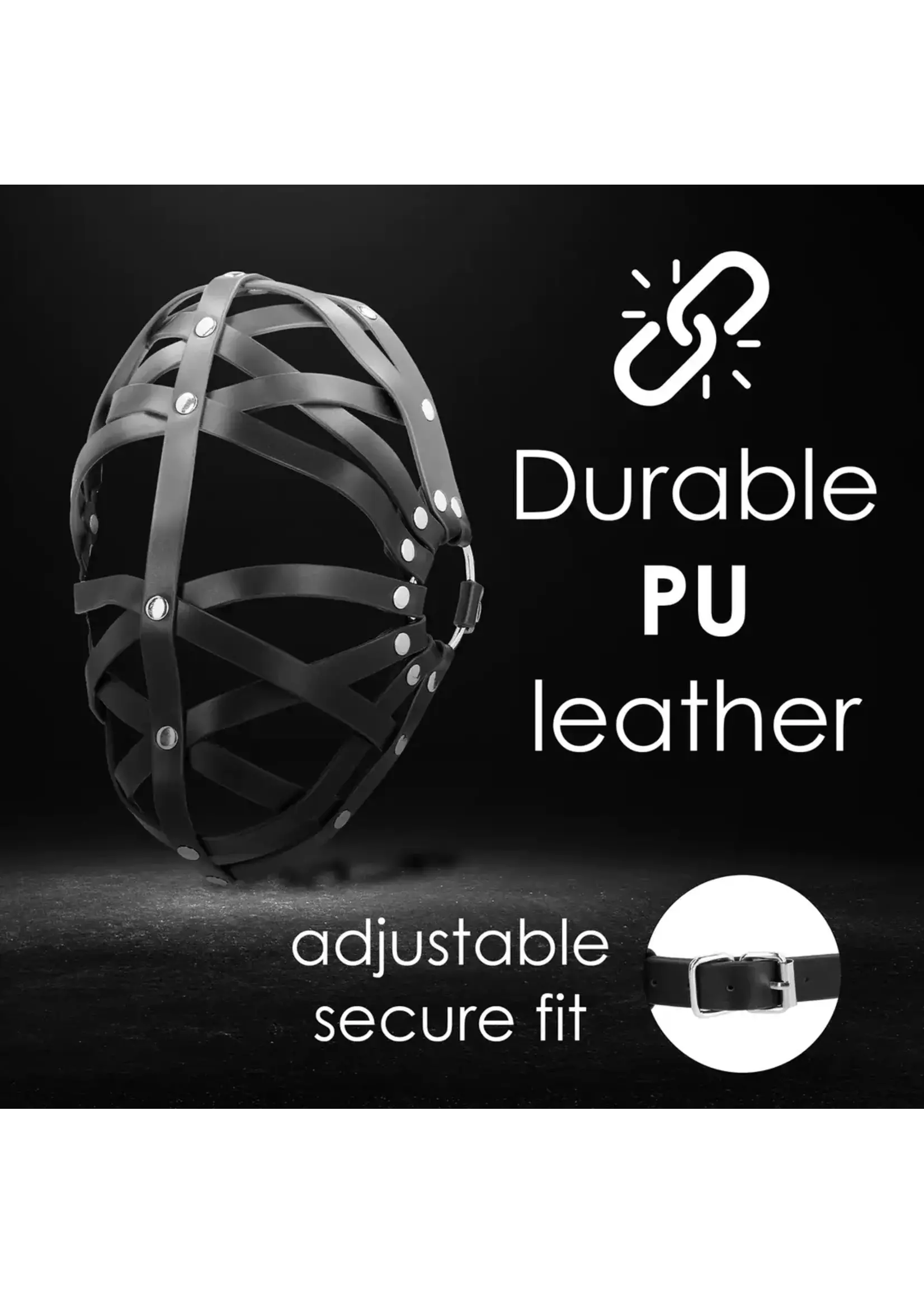 Ouch! Cage mask - Black