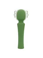 Loveline by Shots Powerful wand vibrator massager with still handle Green Mumba