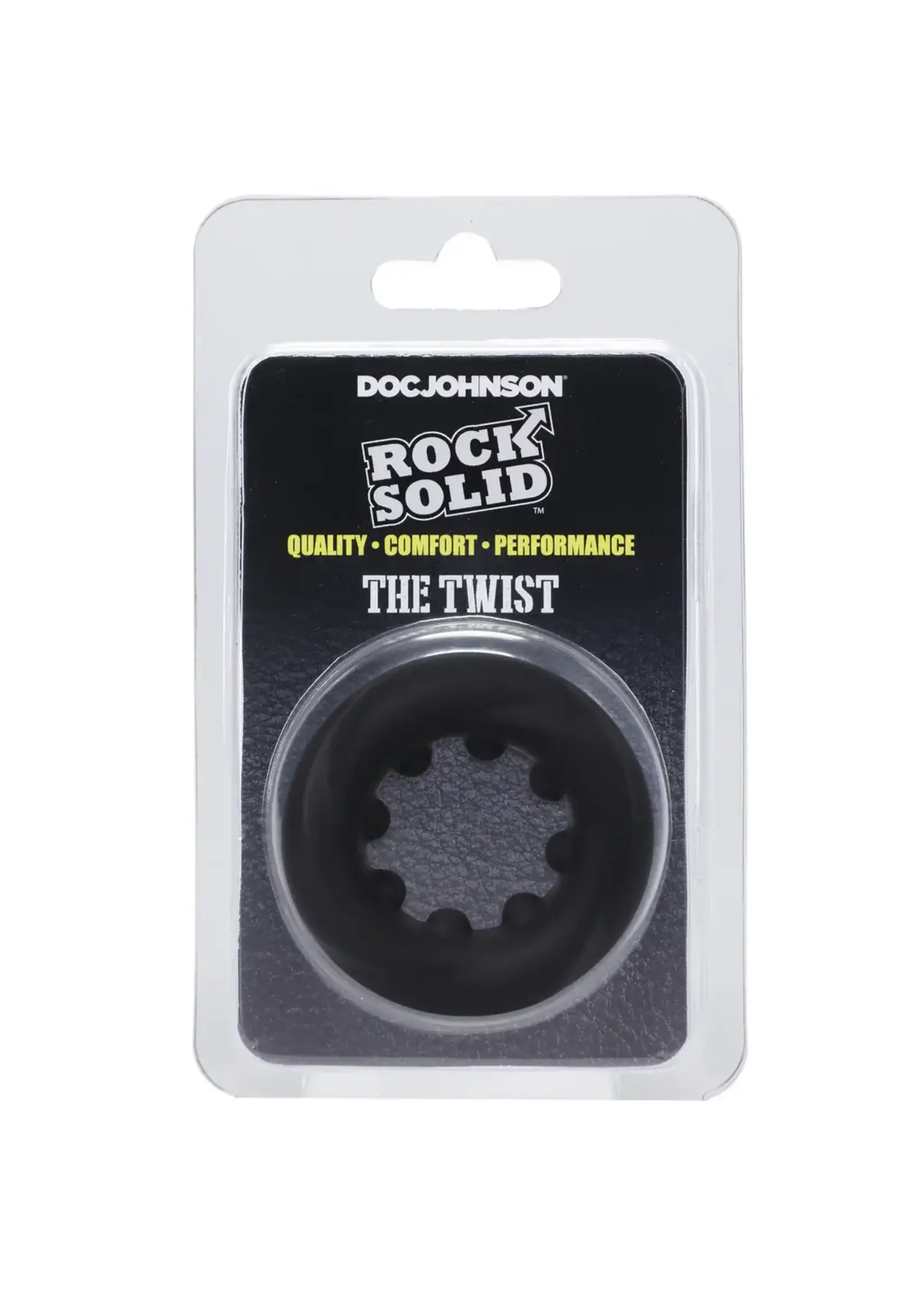 Doc Johnson The twist silicone cockring