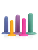 Loveline by Shots Silicone vagina dilator set - Multicolor