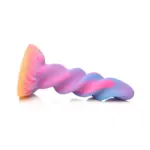 XR Brands Moon rider unicorn dildo - glow in the dark