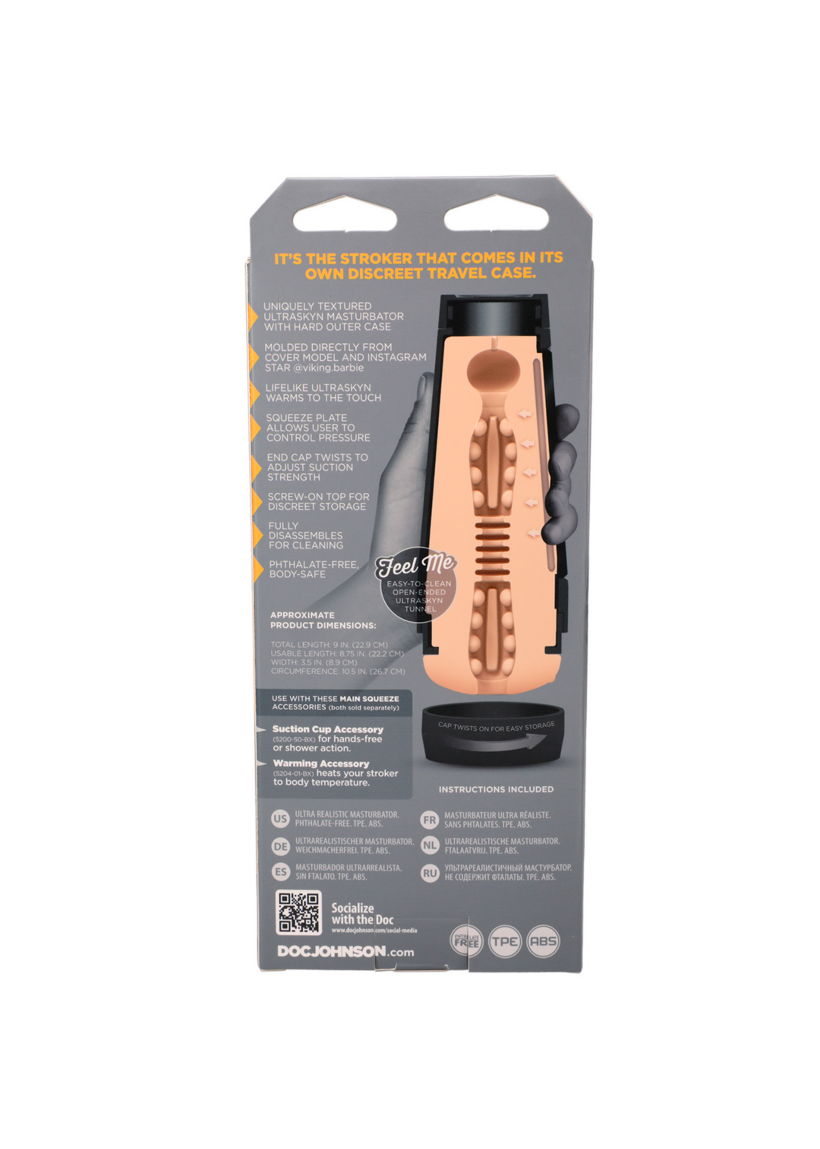 Doc Johnson ULTRASKYN Masturbator - GOSM