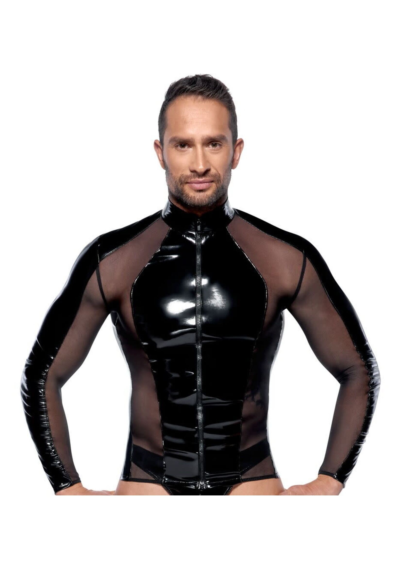 Black Level Vinyl long-sleeved shirt