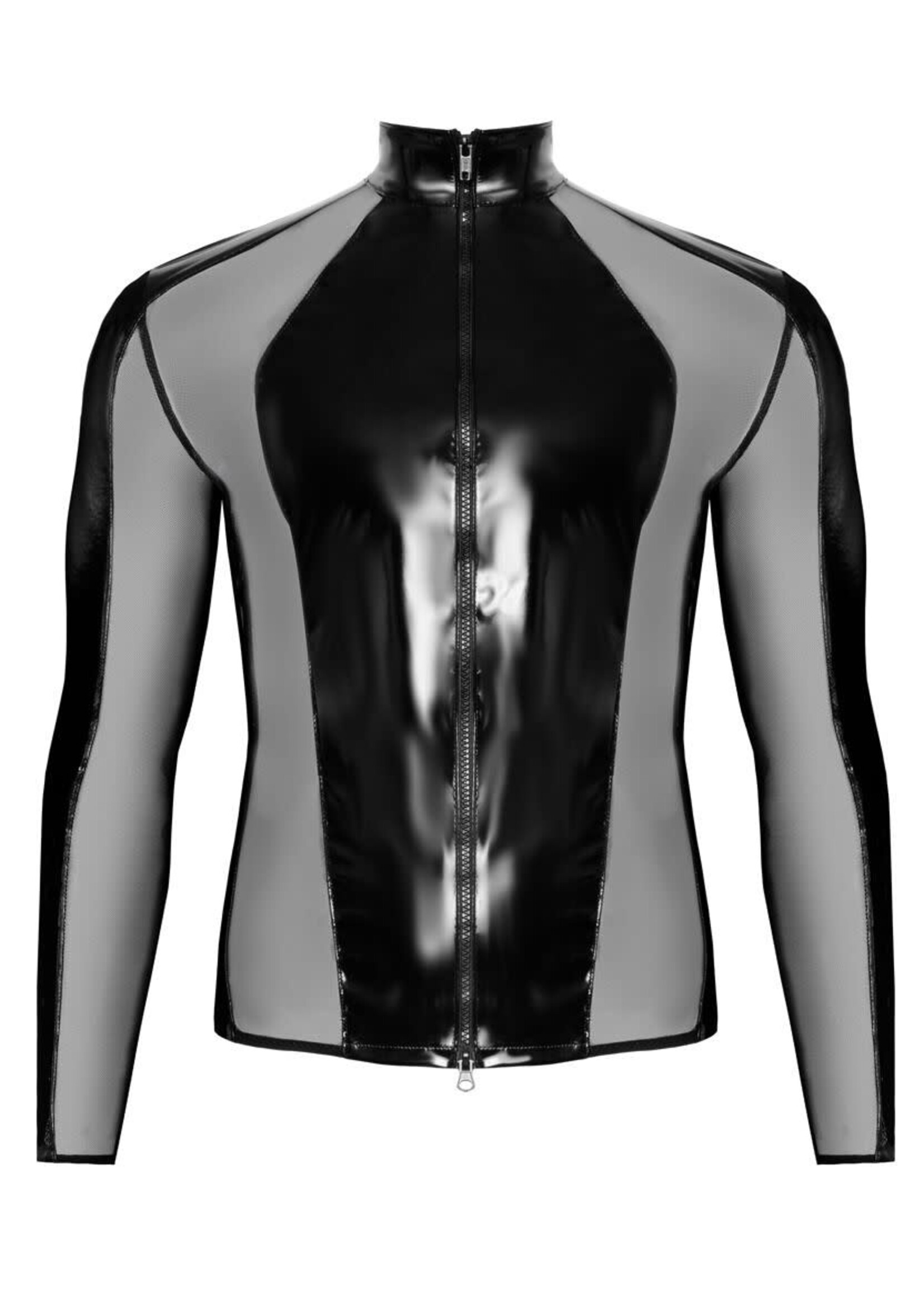 Black Level Vinyl long-sleeved shirt