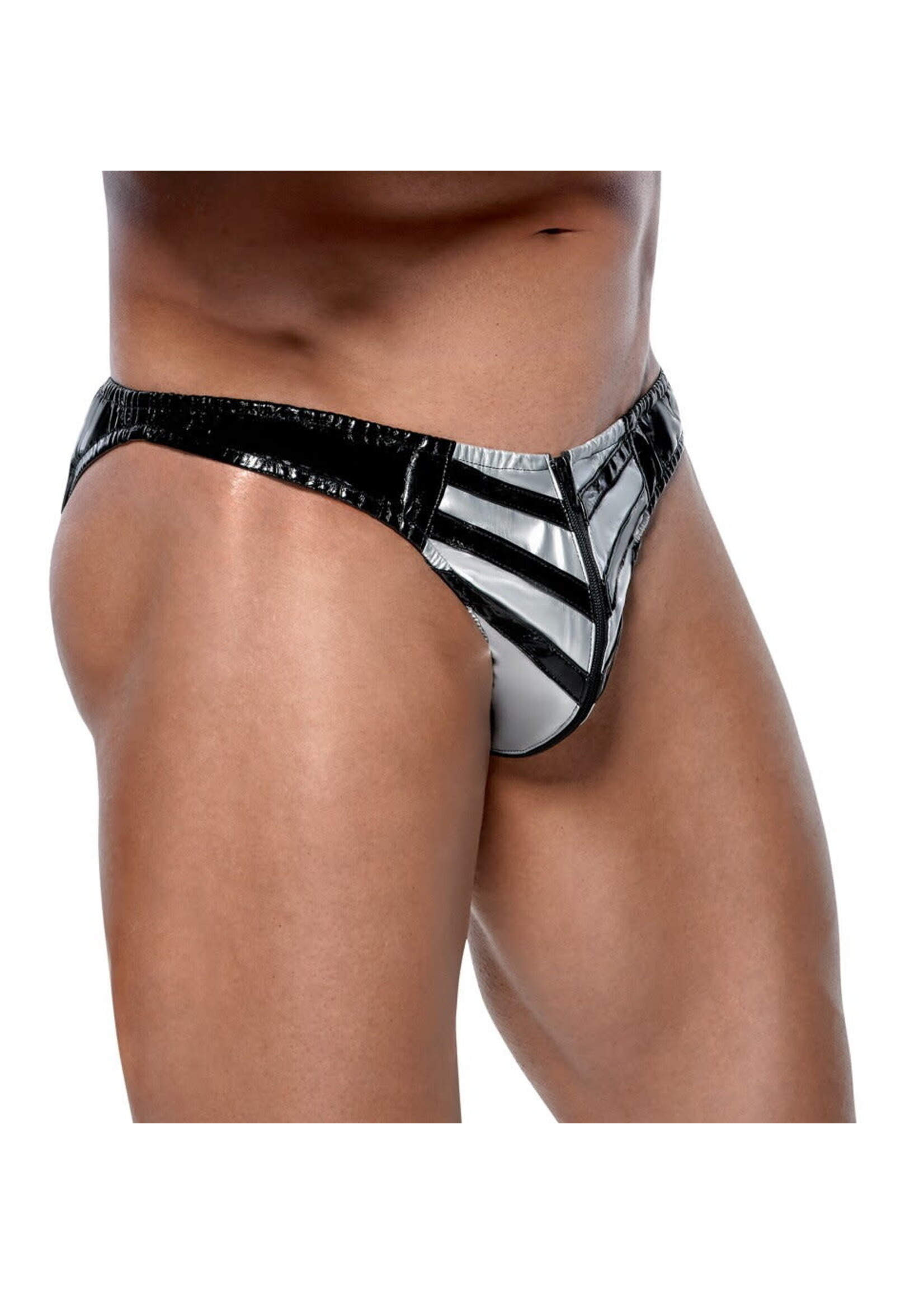 Black Level Vinyl briefs