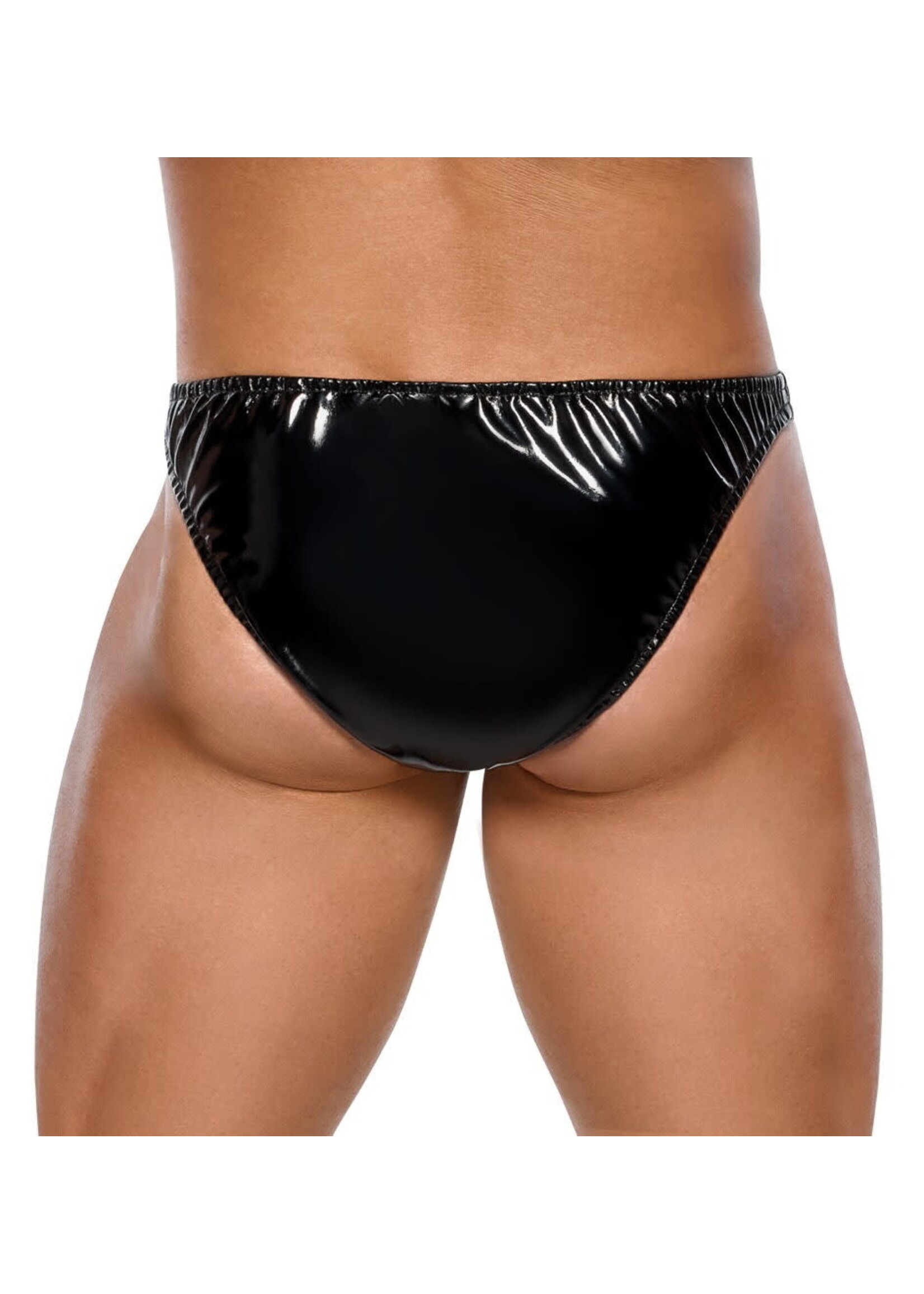 Black Level Vinyl briefs