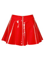 Black Level Vinyl skirt - red