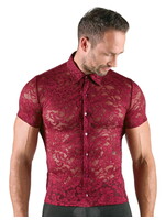 Svenjoyment Transparent shirt - red