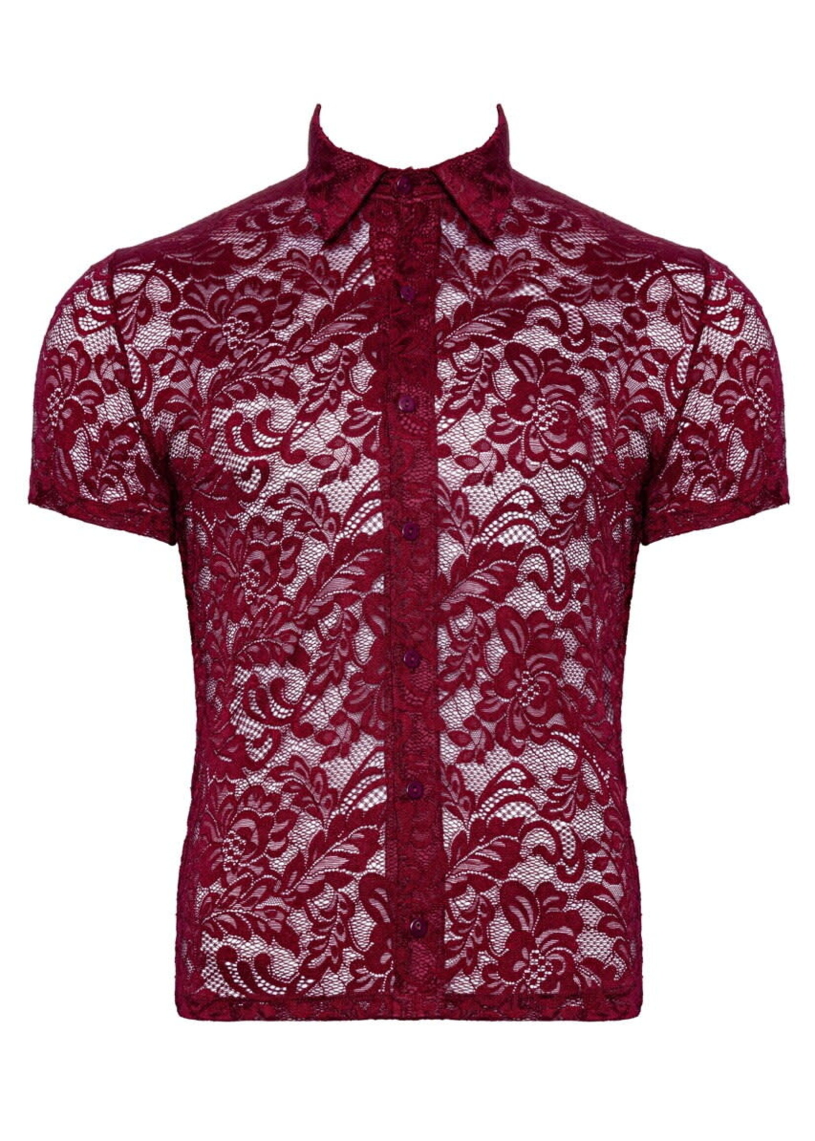 Svenjoyment Transparent shirt - red