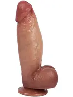 Ultra realistic dildo silicone - 22 cm
