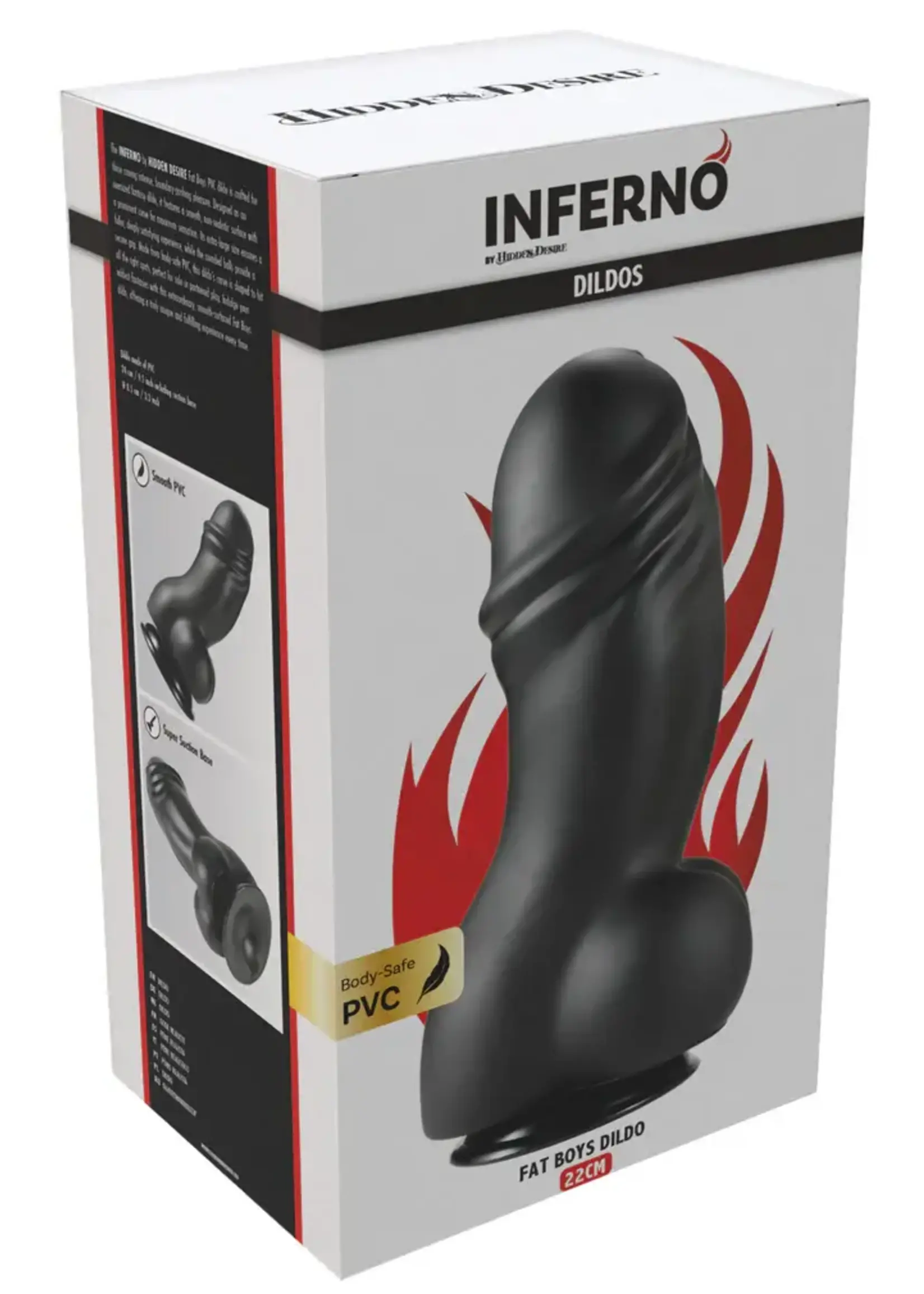 Fat boys dildo PVC - 22 cm