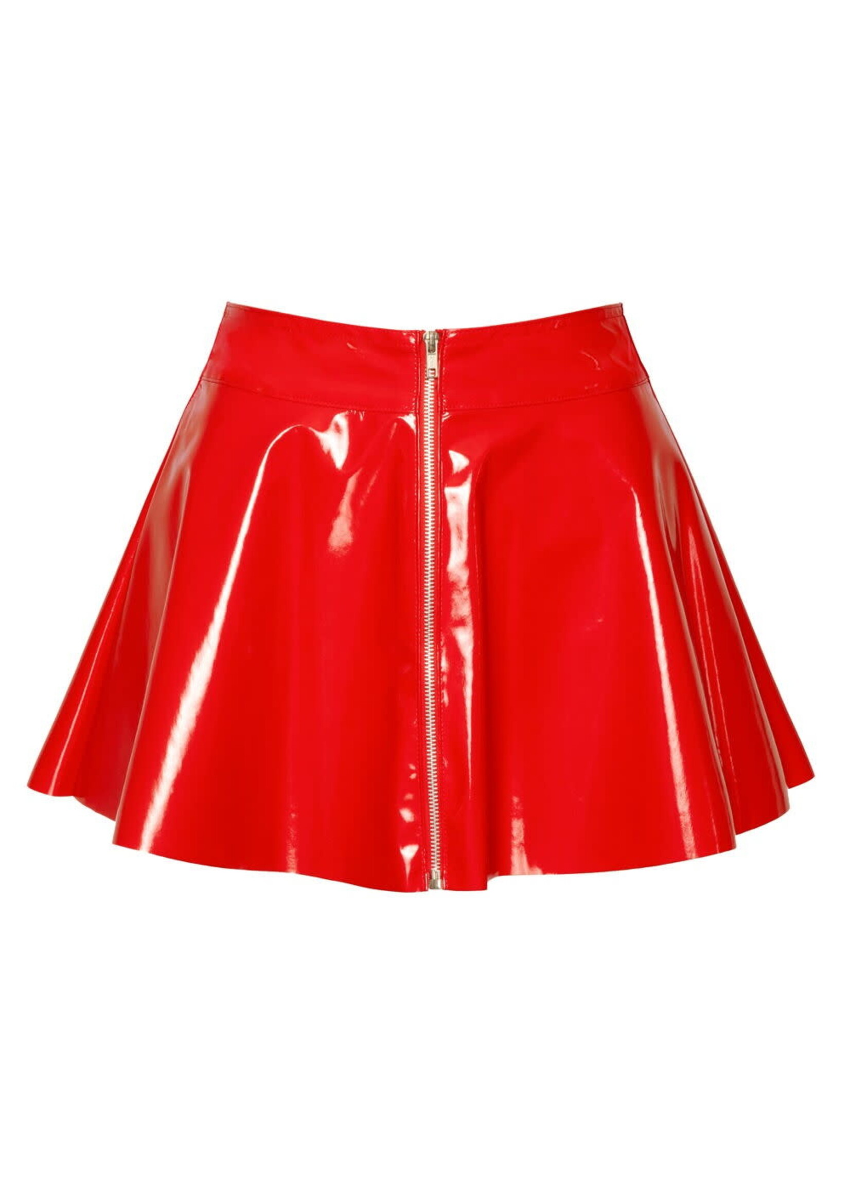 Black Level Vinyl skirt - red