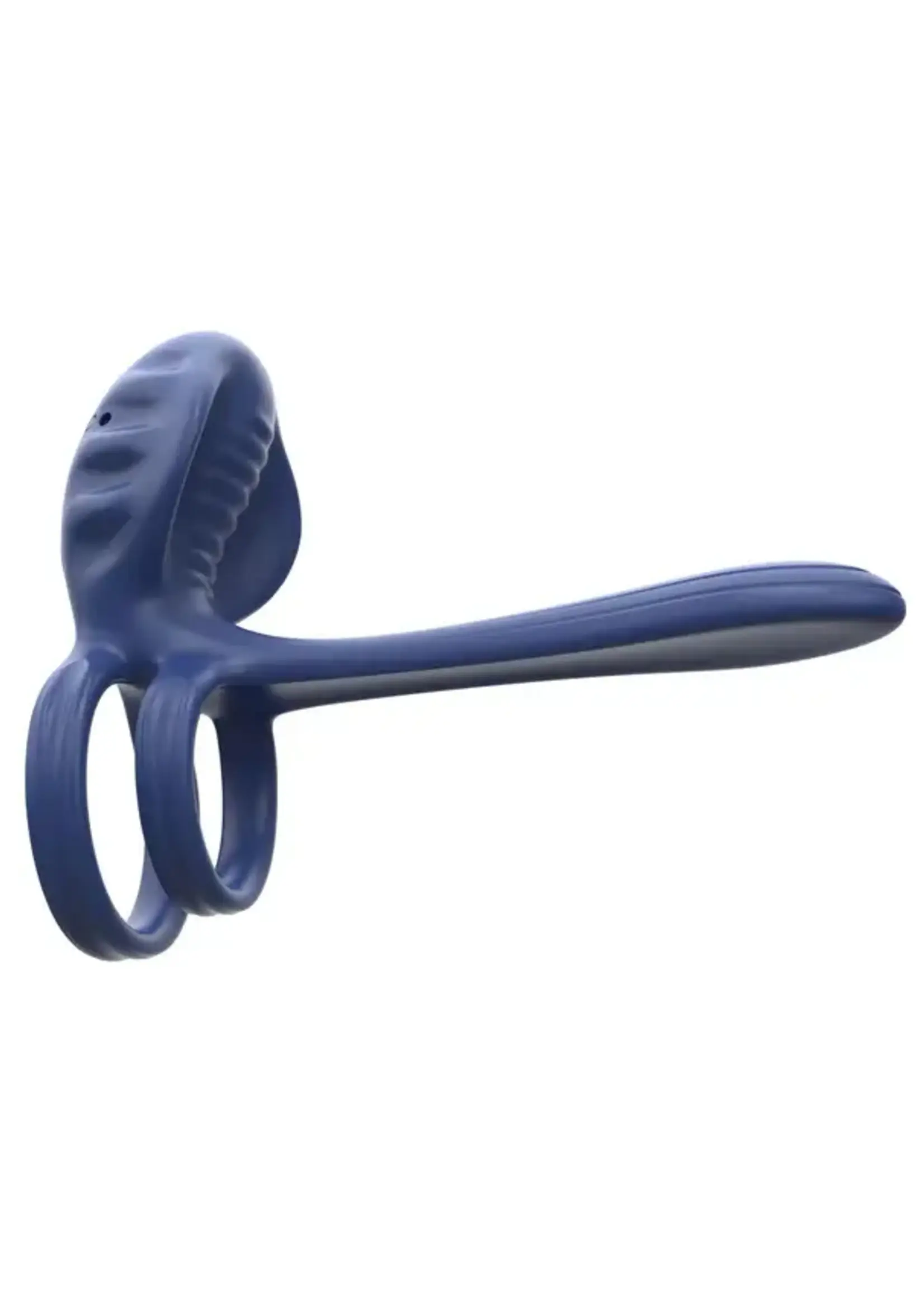 Couples slimline vibrator ring