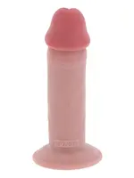 ToyJoy Deluxe dual density thick dong TPE - 18 cm
