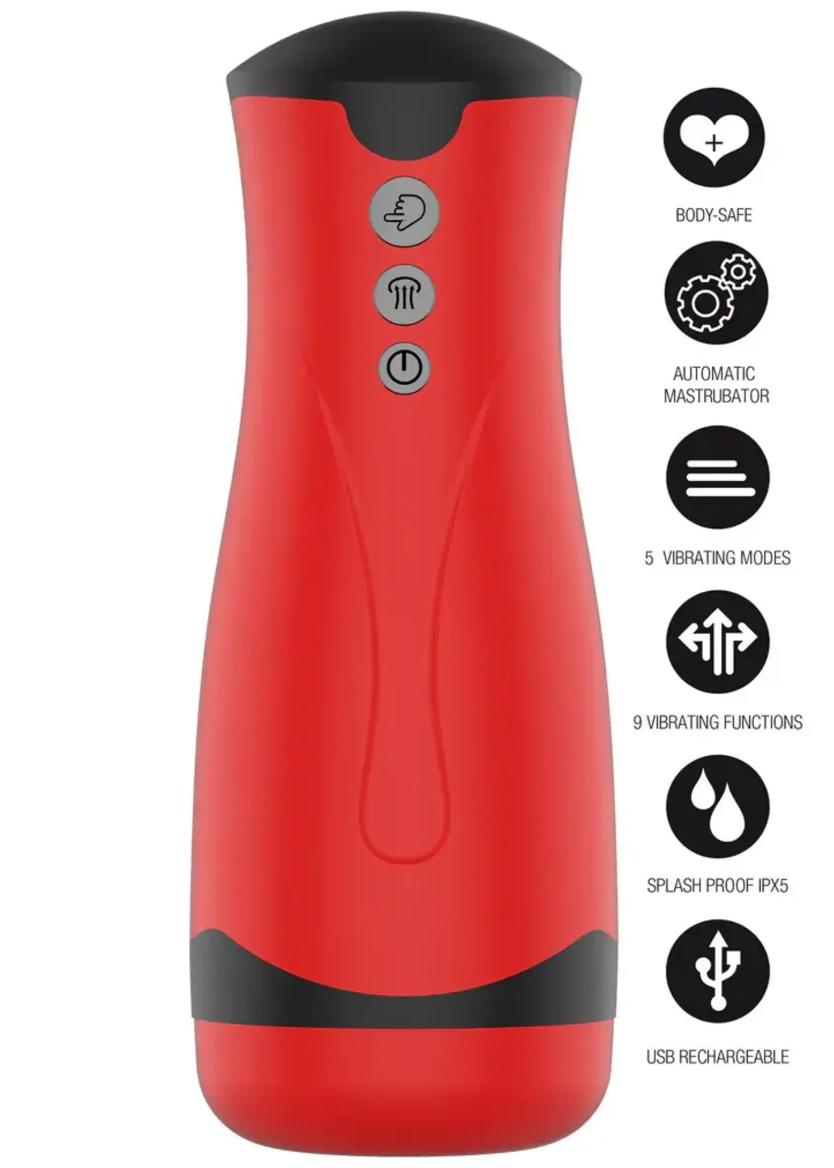 Super suction masturbator