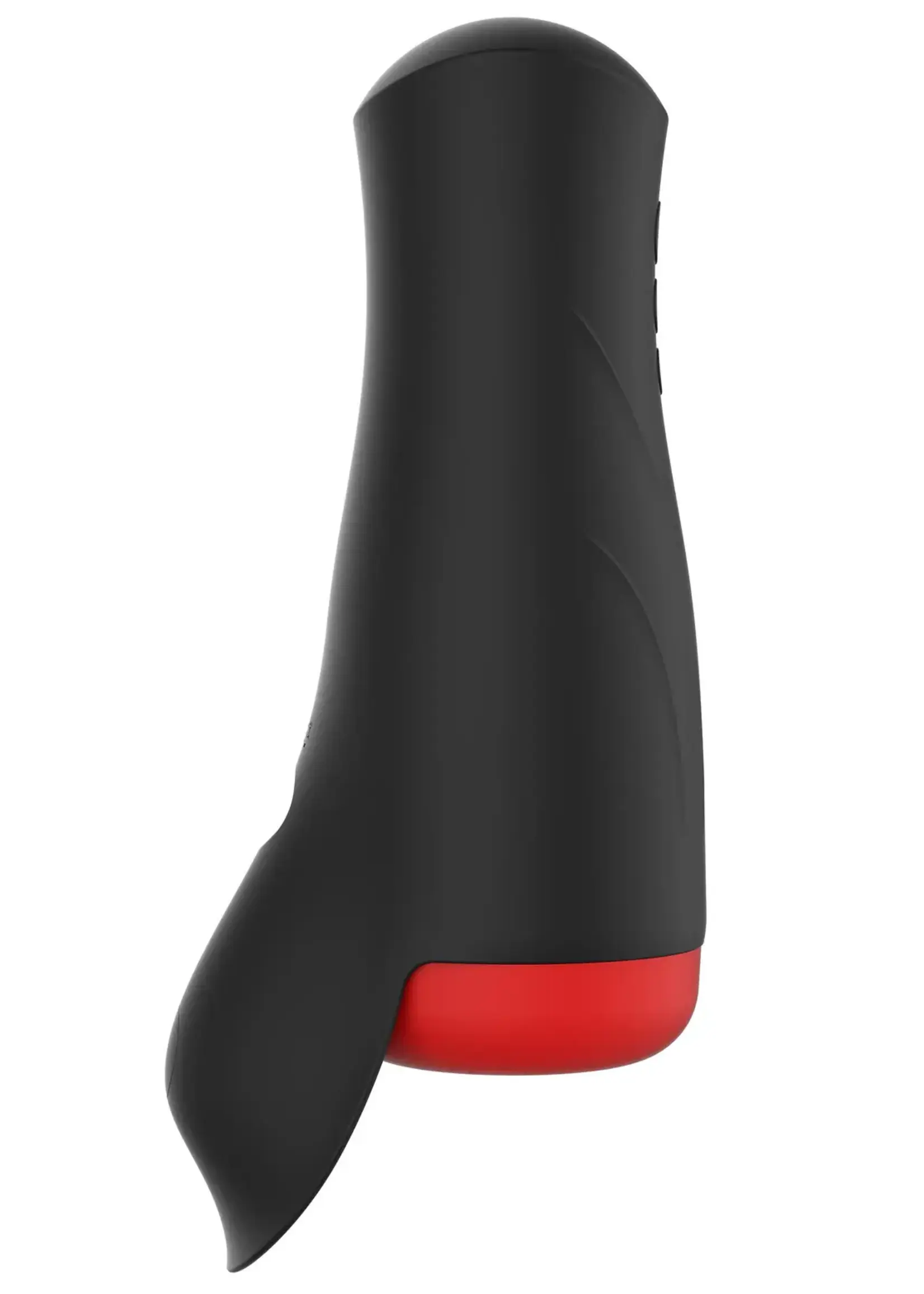 Deep squeeze nutbuster triple masturbator - black