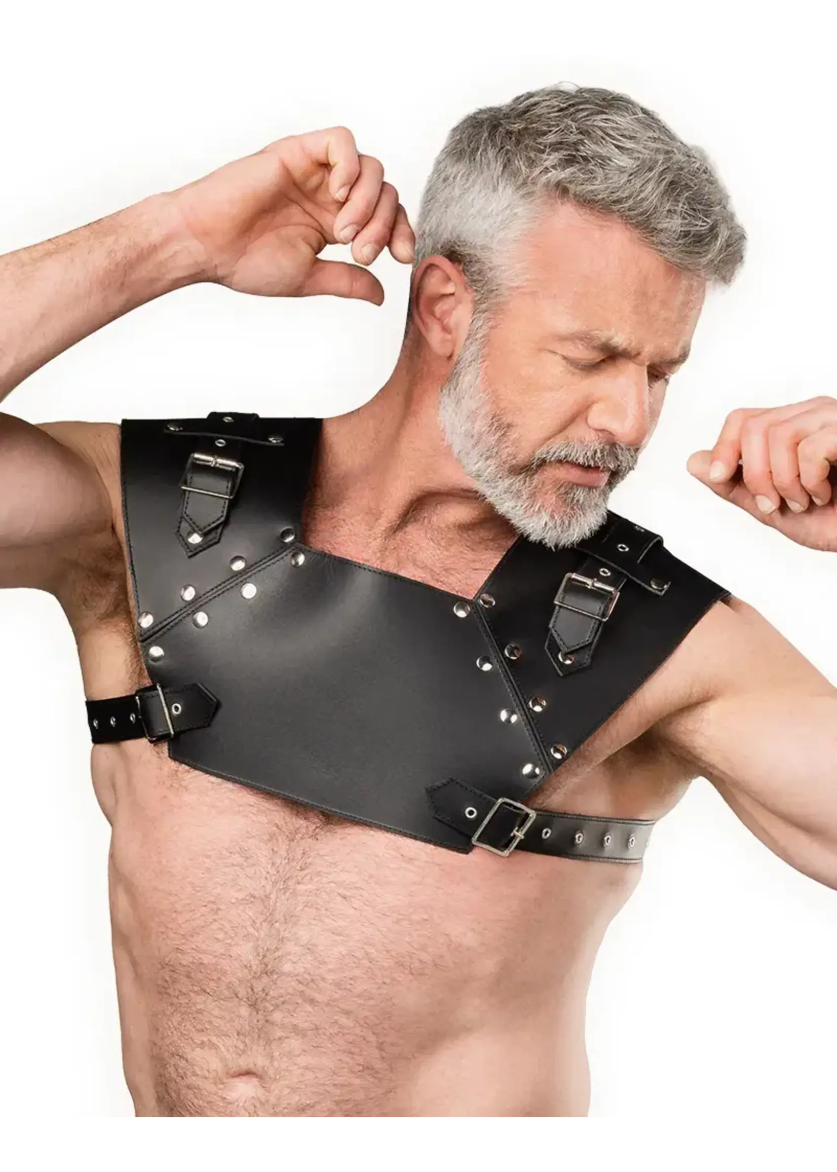 Rimba Lederen borstharnas - OneSize