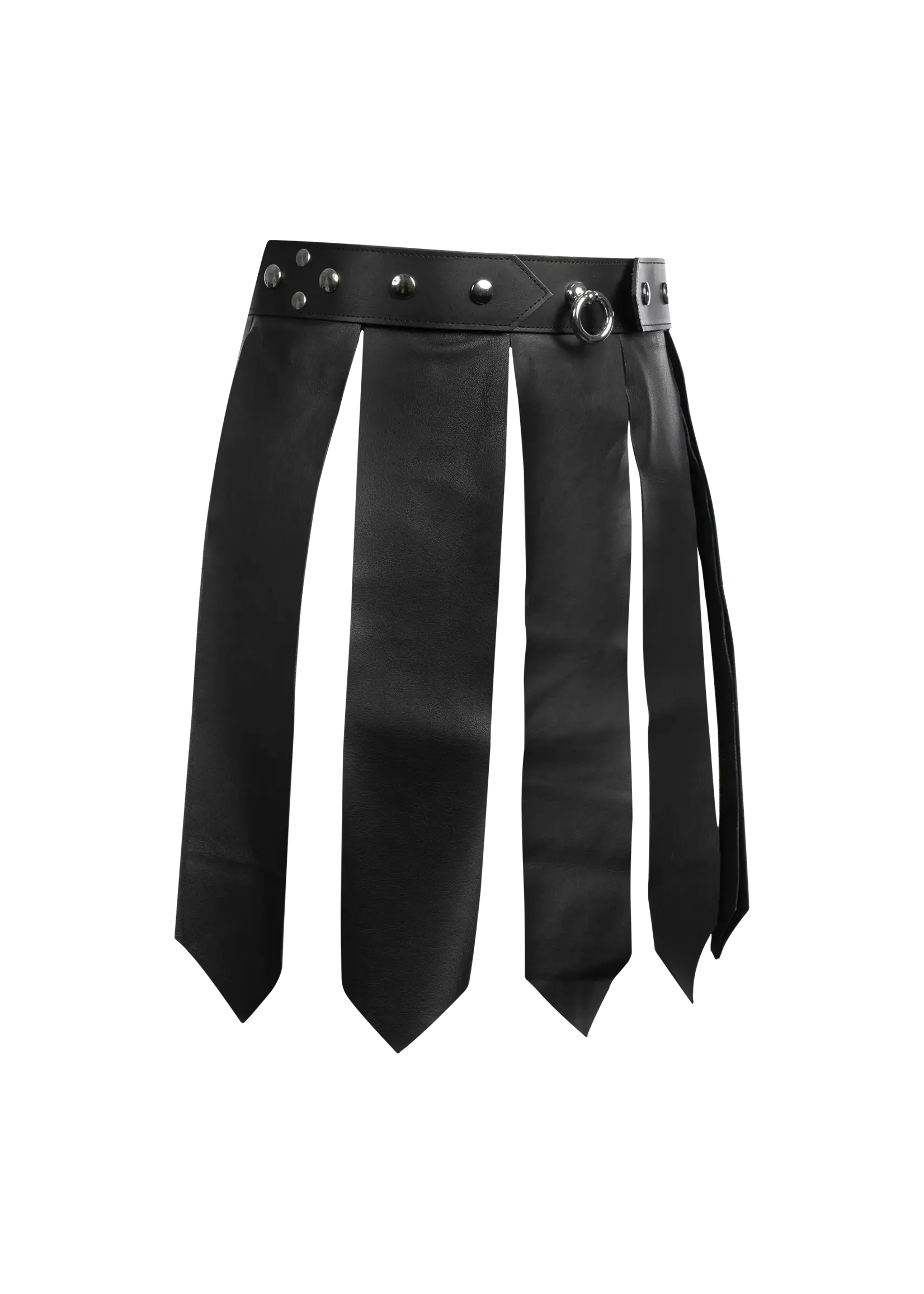 Rimba Lederen herenrok - Zwart