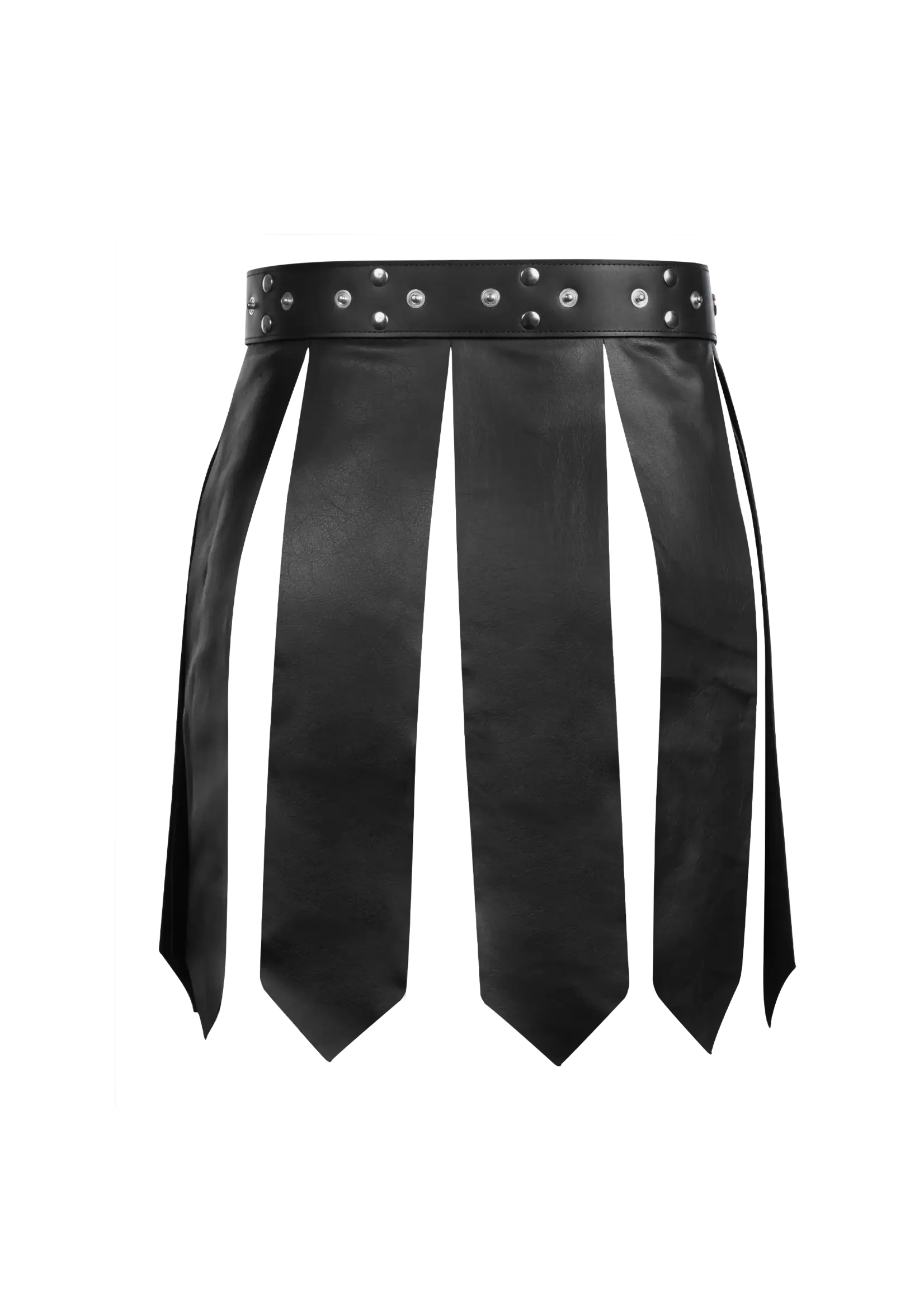 Rimba Lederen herenrok - Zwart