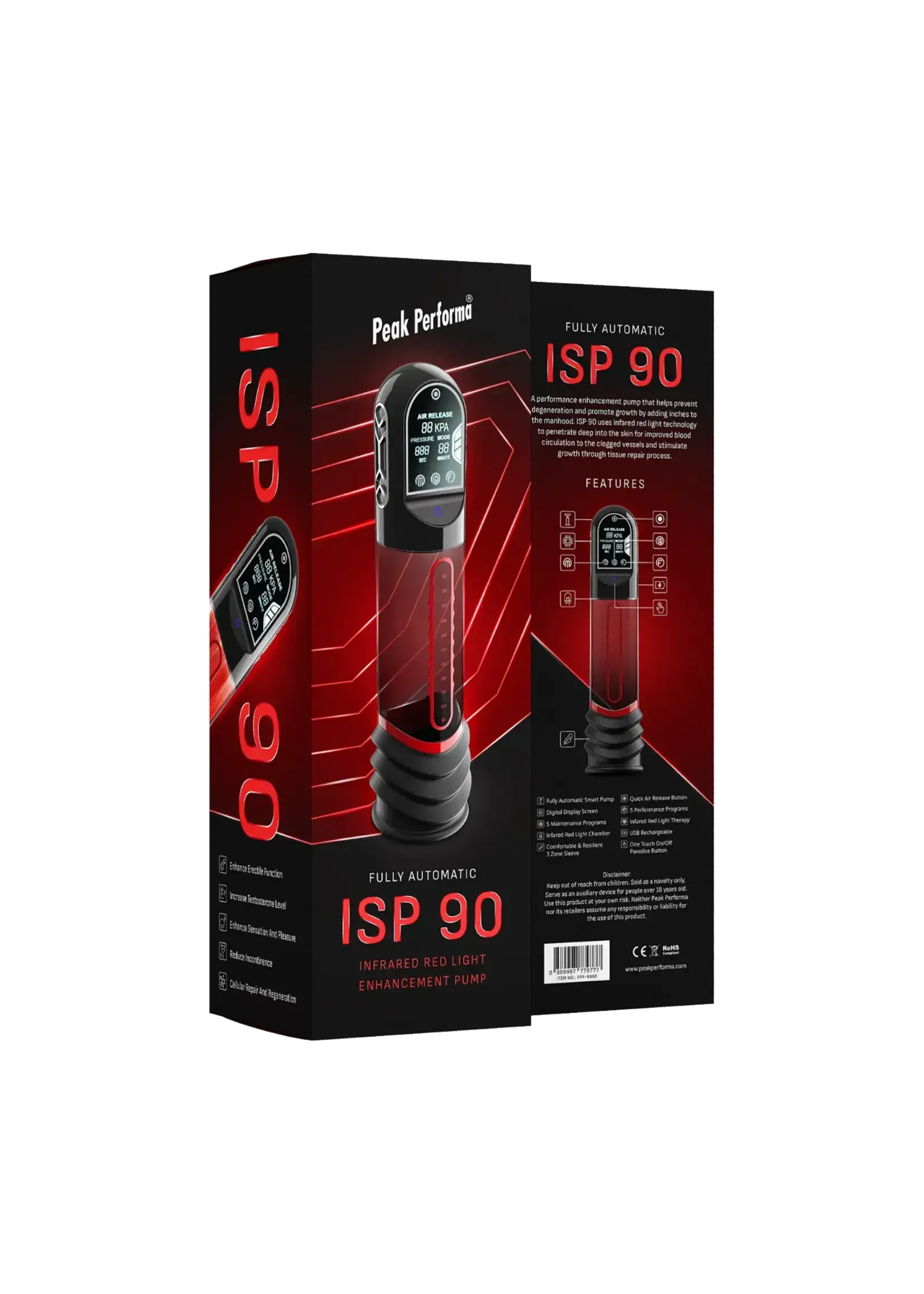 Peak Performa ISP 90 - infrarood licht penispomp