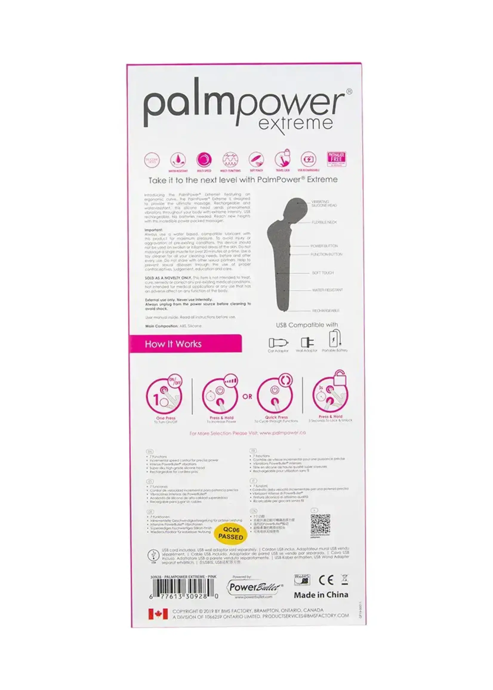 Palm Power Palm power extreme - pink