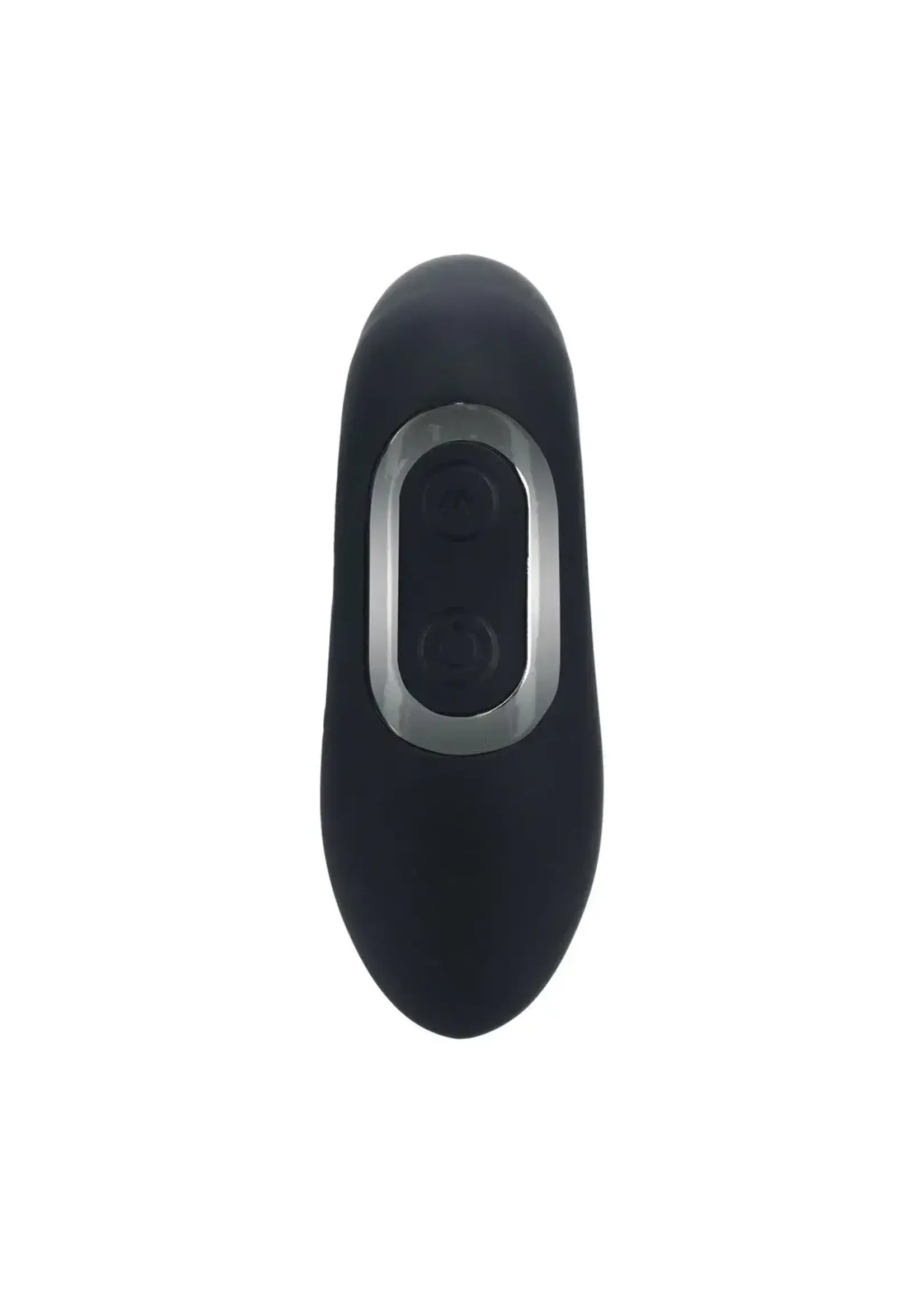 Levelz Vibrating heating bendable tapping silicone prostate stimulator - Black