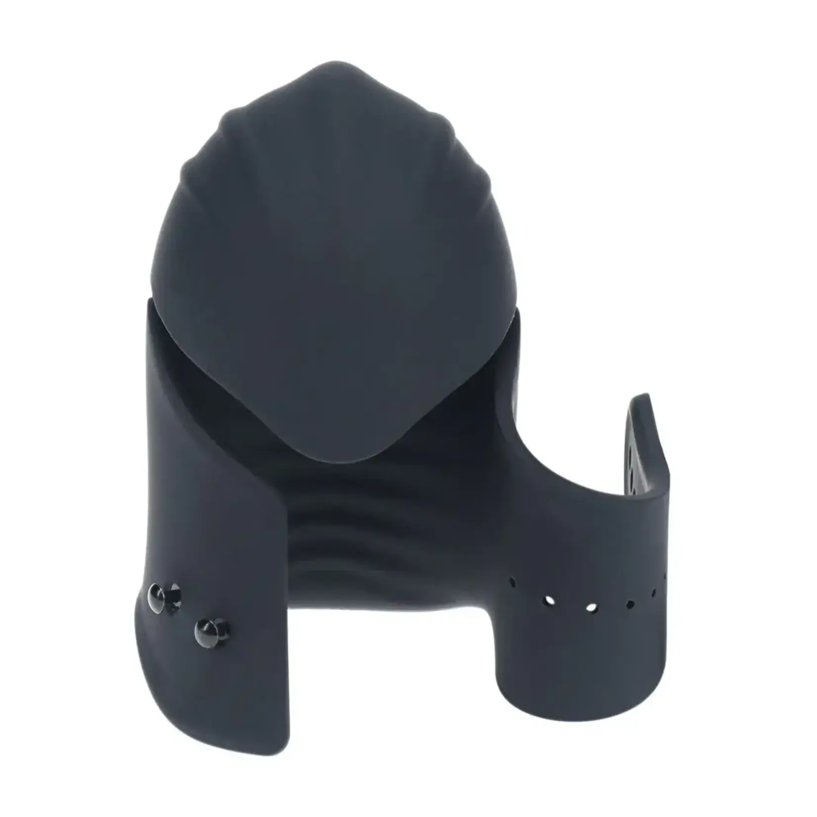 Levelz Adjustable vibrating silicone penis head stimulator - Black