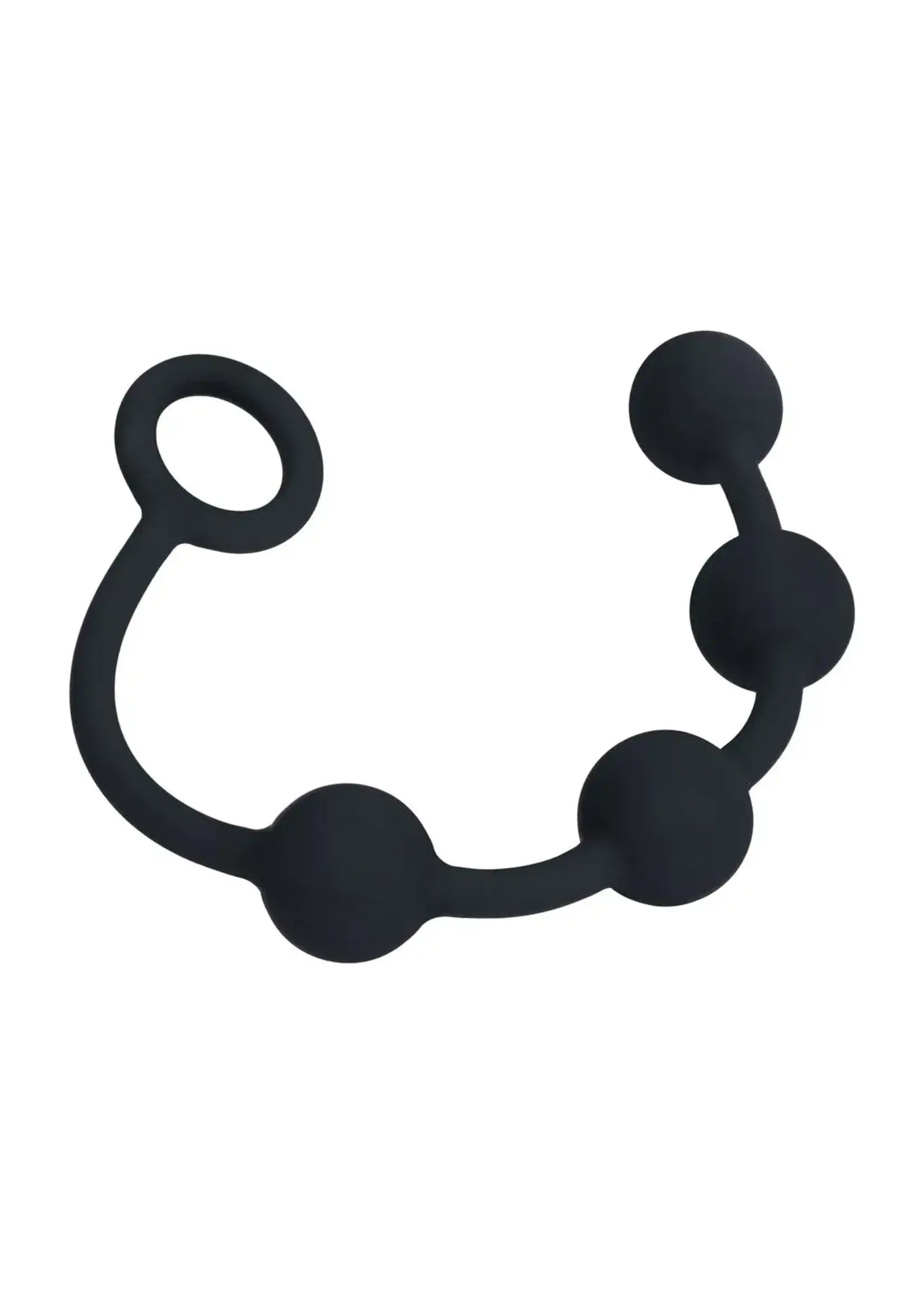 Levelz Round silicone anal balls - S - 20mm - Black