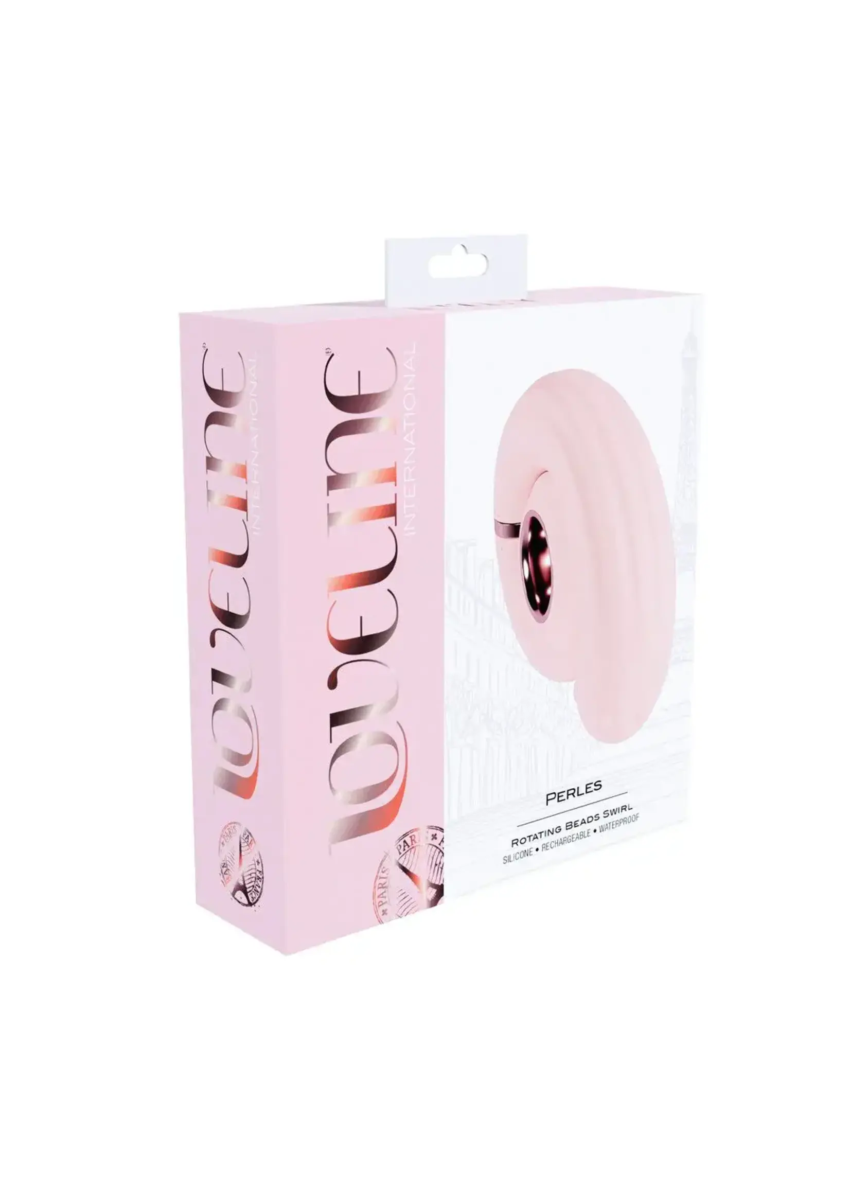 Loveline by Shots Perles - Rotating beads swirl - Pink