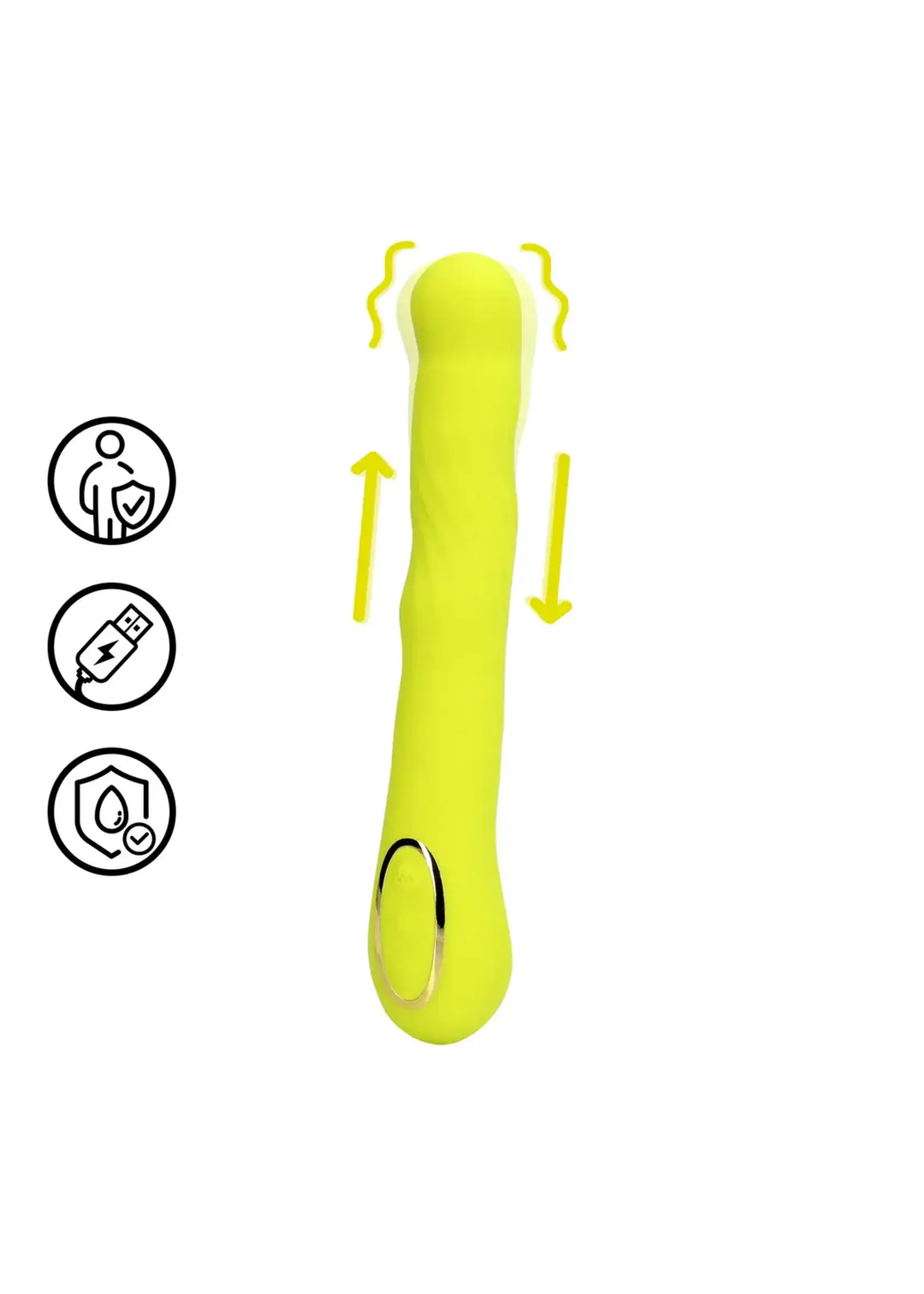 Loveline by Shots Wiggle G-Spot vibrator - Lime passion