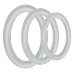 Doc Johnson Tri-pack silicone gasket - cockring set