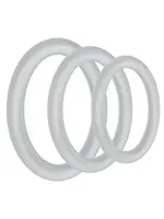 Doc Johnson Tri-pack silicone gasket - cockring set