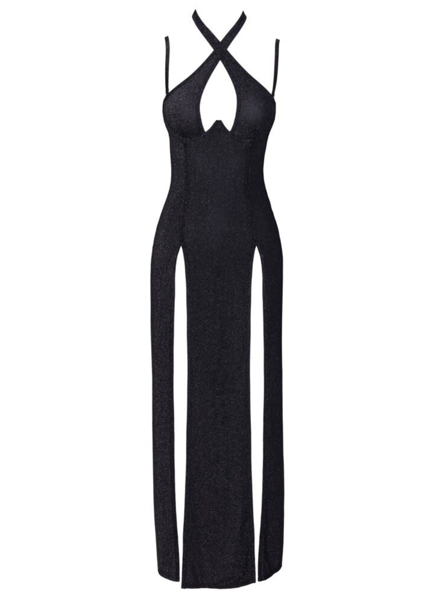 Cotteli Collection Shimmering long dress