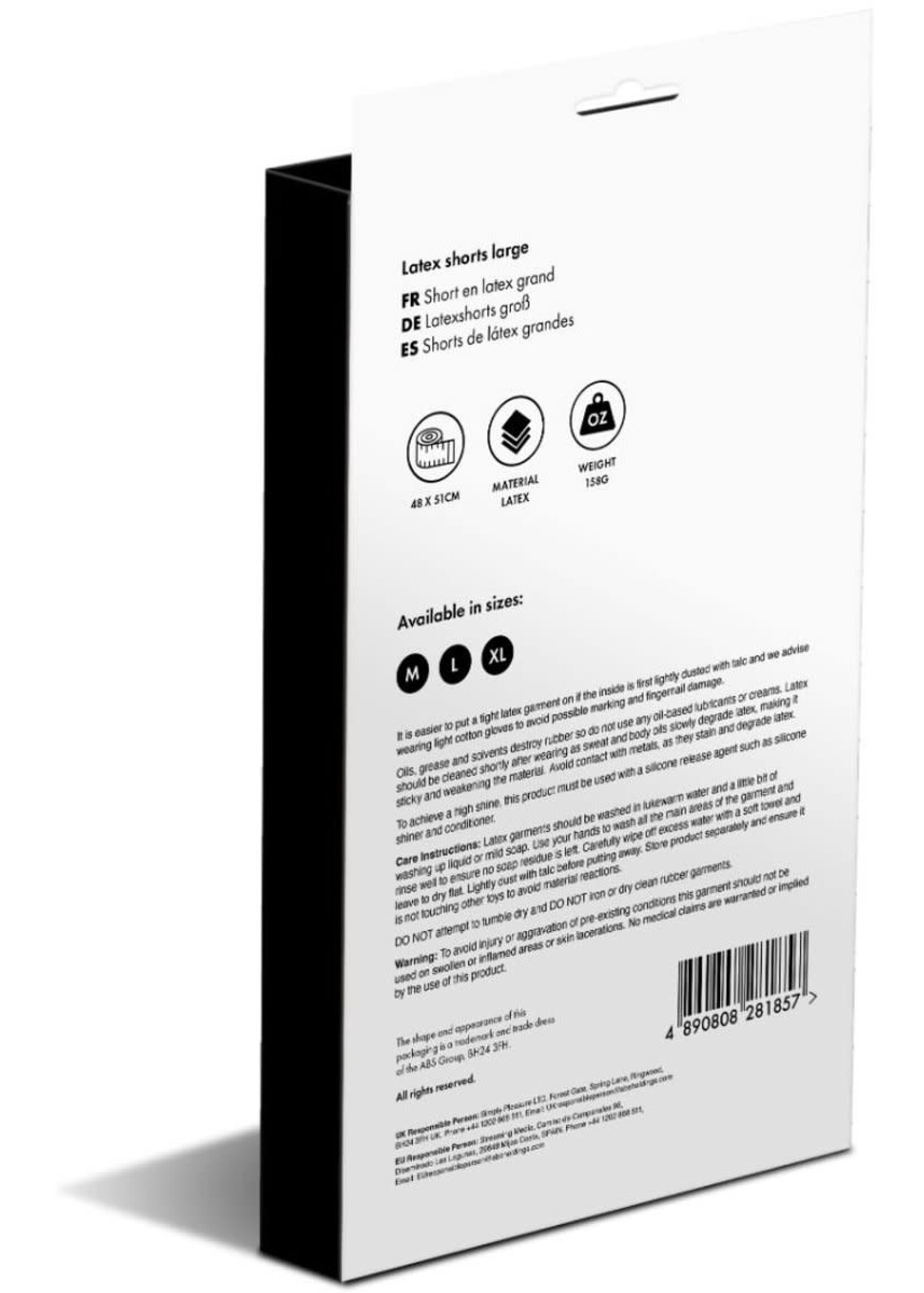 PROWLER RED Latex shorts